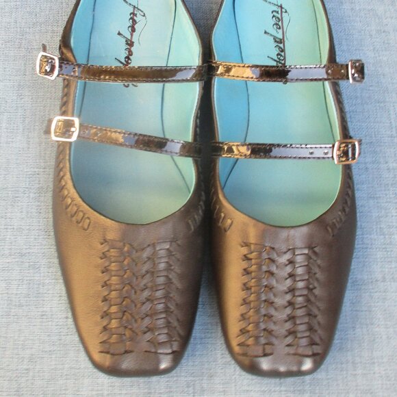 NWOT Free People Diana Double Strap Flats ~ 39 ~ 9 - Picture 7 of 8